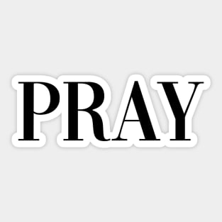 Pray - Pose Sticker